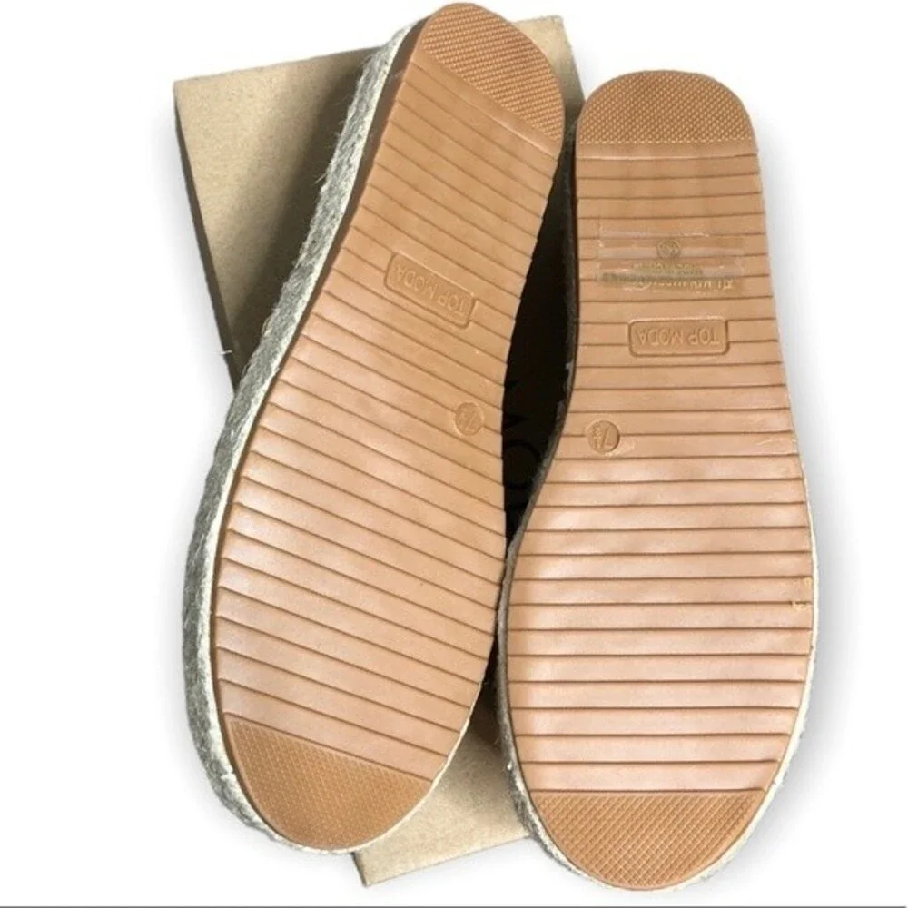 Fashion Nova Figure Me Out Nude Espadrilles